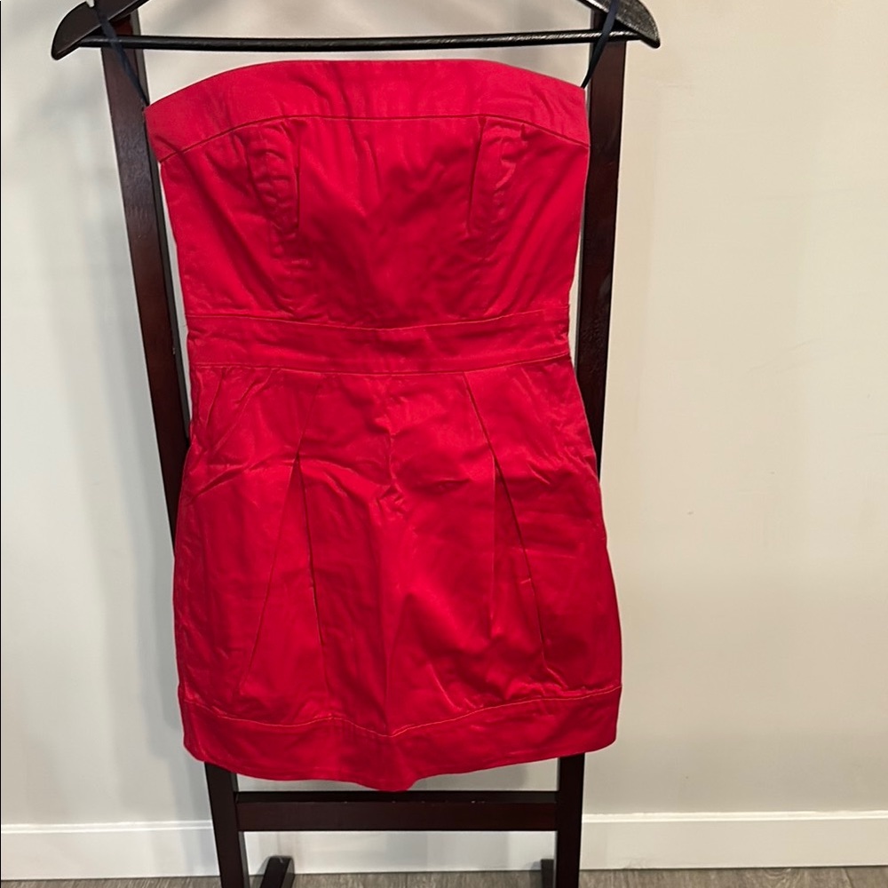 2 for $40 Red Strapless Bodycon Cocktail Dress